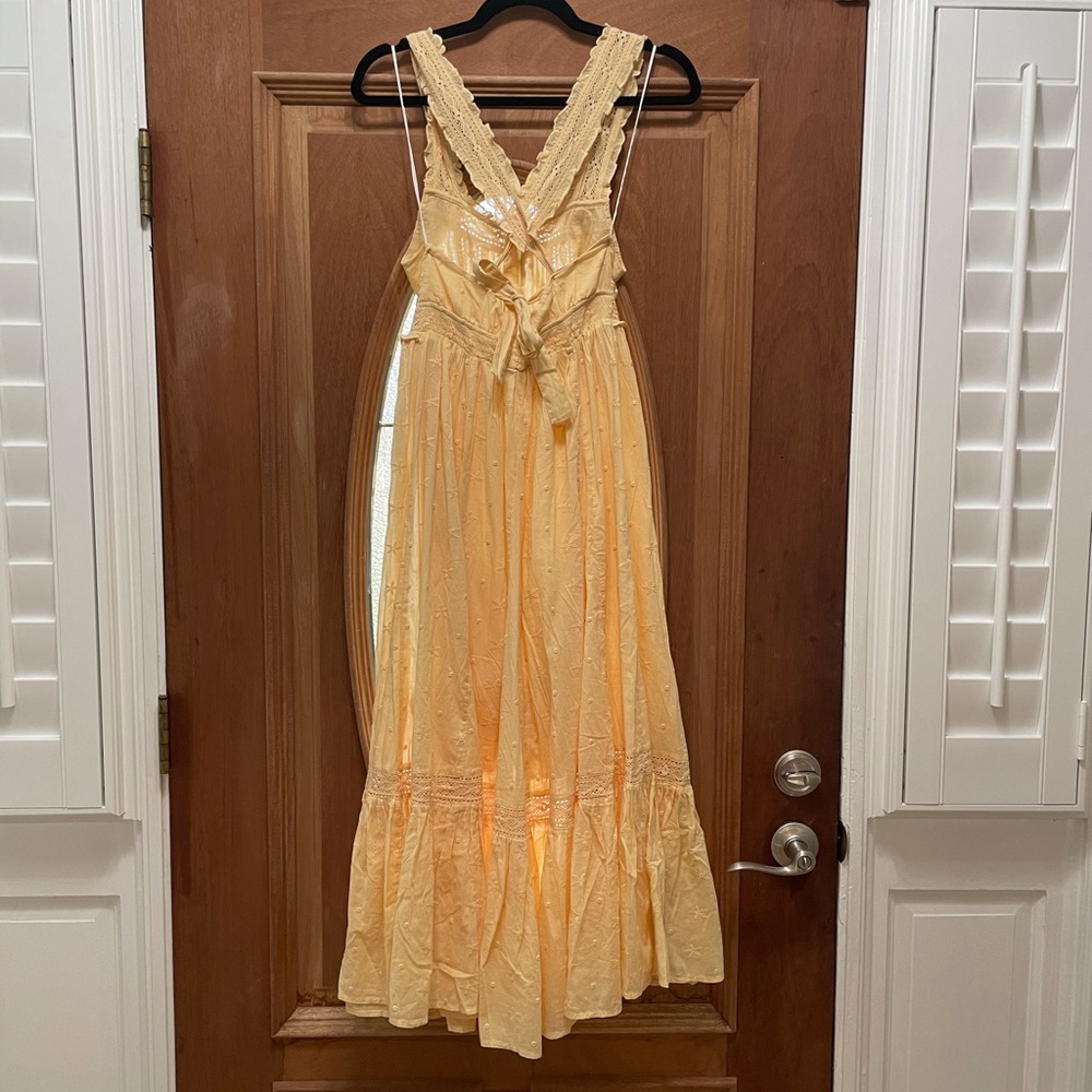 Arnhem Joan sundress in sunshine GOTS organic cotton - Picture 8 of 12